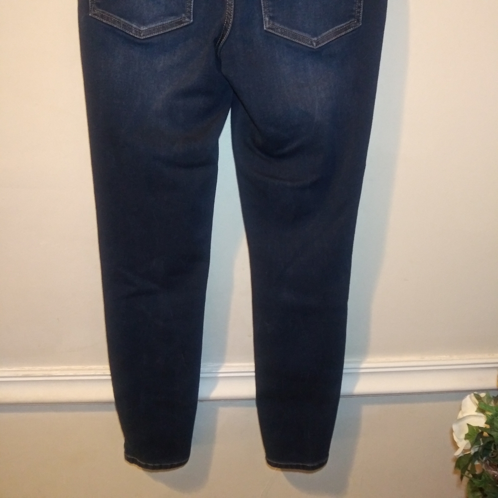3/$18 Maurices Dark Wash Denim Jeggings - Picture 6 of 10